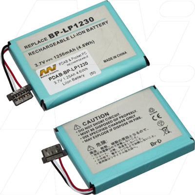 MI Battery Experts PDAB-BP-LP1230